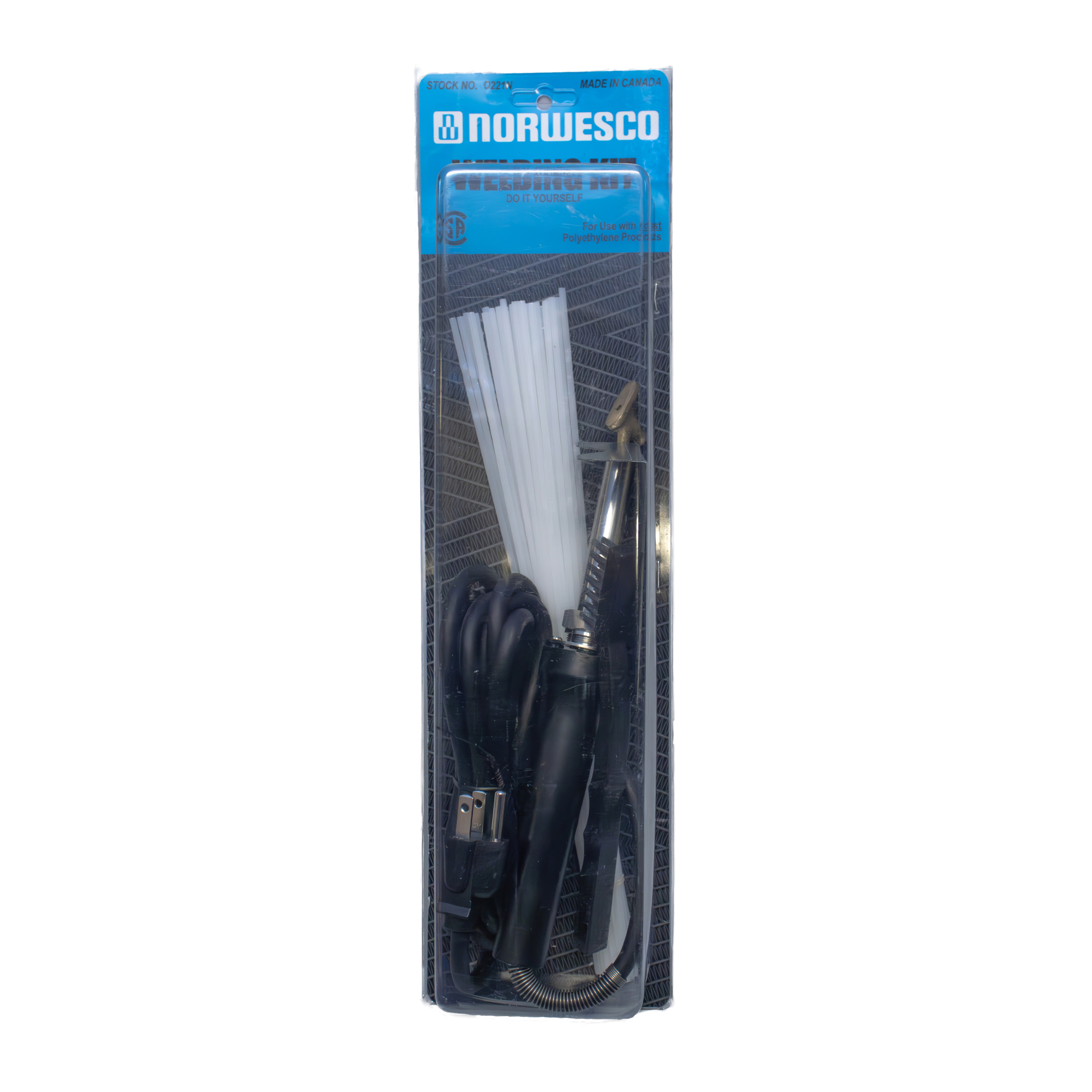 Norwesco, Do It Yourself Polyethylene Tank Weld Kit, Volts 110 Watts 220 Max. Temperature 450 °F, Model# 60221